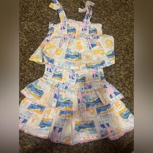 T.J.Maxx Kids Matching Set - Pink and Blue